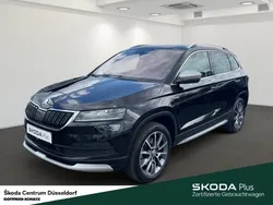 Schwarz Gebraucht 2021 Skoda Karoq Scout 4x4 SUV | 27.960 € (Fairer Preis)