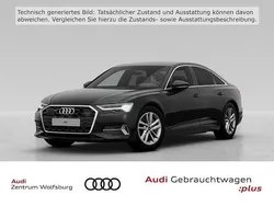 Mythosschwarz metallic Gebraucht 2024 Audi A6 Advanced Limousine | 49.690 €