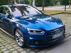 Blau Gebraucht 2018 Audi A5 Sportback Ambiente Kleinwagen | 17.800 € (Teuer)