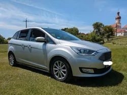 Grau Gebraucht 2018 Ford Grand C-Max Titanium Van / Kleinbus | 13.300 € (Fairer Preis)