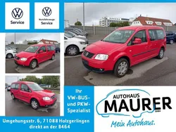 Rot Gebraucht 2009 VW Caddy Maxi Life Van / Kleinbus | 2.990 € (Superpreis)