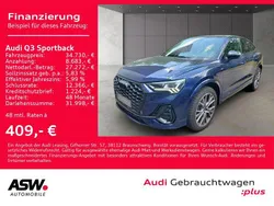Navarrablau metallic Gebraucht 2022 Audi Q3 Sportback Ambiente SUV | 34.730 € (Fairer Preis)