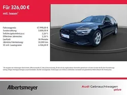 Schwarz Gebraucht 2024 Audi A6 Advanced Kombi | 47.490 €