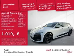 Gletscherweiß metallic Gebraucht 2025 Audi A6 e-tron Performance Kombi | 76.890 € (Guter Preis)