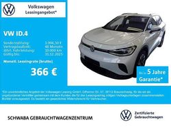 Gletscherweiß metallic Gebraucht 2025 VW ID.4 Pro SUV | 39.890 € (Superpreis)