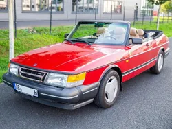 Rot Gebraucht 1989 Saab 900 Cabriolet Cabrio | 7.900 €