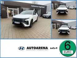 Atlas white / sol Gebraucht 2025 Hyundai Tucson N Line SUV | 39.975 € (Etwas zu teuer)