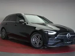 Obsidian black Gebraucht 2024 Mercedes C220 AMG Kombi | 40.890 € (Guter Preis)