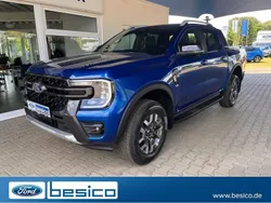 Blue lightning metallic (blau) Gebraucht 2025 Ford Ranger Wildtrack Abholung | 59.800 €
