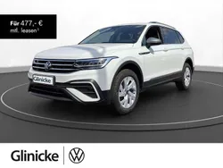 Pure white Gebraucht 2024 VW Tiguan Allspace Life SUV | 42.530 € (Etwas zu teuer)