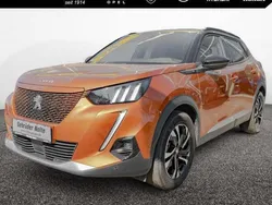 Orange / orange fusion Gebraucht 2021 Peugeot e-2008 GT-line SUV | 18.990 € (Fairer Preis)