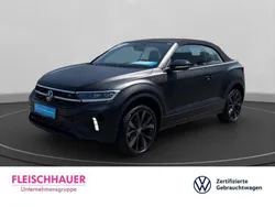 Schwarz Gebraucht 2024 VW T-Roc Cabriolet R-line Edition Cabrio | 40.990 € (Teuer)