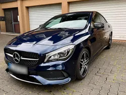 Blau Gebraucht 2018 Mercedes CLA200 AMG line Coupé | 17.499 € (Guter Preis)