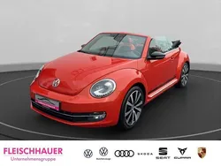 Orange Gebraucht 2015 VW Beetle CLUB Cabrio | 16.990 € (Superpreis)