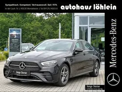 Metalliclack obsidianschwarz Gebraucht 2021 Mercedes E300 AMG Limousine | 43.888 € (Etwas zu teuer)