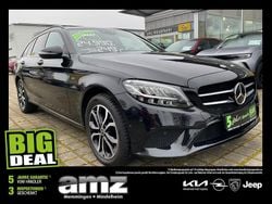 Obsidian schwarz Gebraucht 2020 Mercedes C220 Avantgarde Kombi | 24.380 € (Superpreis)