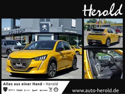 Gelb Gebraucht 2020 Peugeot e-208 Allure GT-Line Kleinwagen | 16.690 € (Etwas zu teuer)