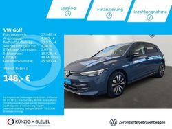Anemonenblau metallic Gebraucht 2024 VW Golf VIII Goal Limousine | 31.980 € (Etwas zu teuer)