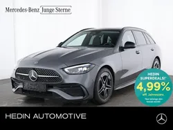 Grau Gebraucht 2024 Mercedes C180 AMG Kombi | 37.990 € (Fairer Preis)