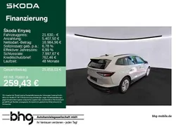 Weiß Gebraucht 2021 Skoda Enyaq iV Loft SUV | 21.630 € (Fairer Preis)