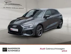 Grau Gebraucht 2024 Audi A3 Sportback S-Line Limousine | 38.880 € (Fairer Preis)