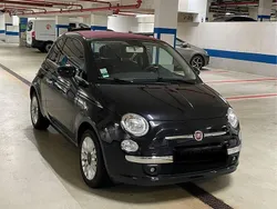 Schwarz Gebraucht 2014 Fiat 500 Lounge Cabrio | 6.980 € (Guter Preis)