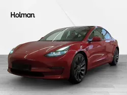Rot Gebraucht 2022 Tesla Model 3 Performance Limousine | 27.715 € (Guter Preis)