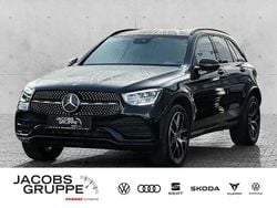 Schwarz Gebraucht 2022 Mercedes GLC300e AMG line SUV | 40.870 €