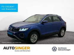 Ravennablau metallic Gebraucht 2024 VW T-Roc Life SUV | 26.830 € (Guter Preis)