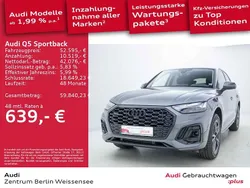 Grau Gebraucht 2024 Audi Q5 Sportback S-Line SUV | 52.595 € (Fairer Preis)