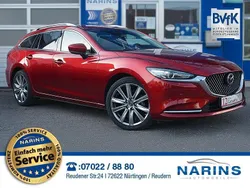 Rot Gebraucht 2020 Mazda 6 Sports-Line Kombi | 21.990 € (Guter Preis)