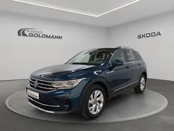 Blau Gebraucht 2021 VW Tiguan Elegance SUV | 34.990 € (Teuer)