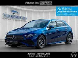 Blau Gebraucht 2024 Mercedes A220 Advanced Plus Limousine | 34.800 € (Guter Preis)