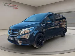 Grau Gebraucht 2021 Mercedes V300 AMG line Van / Kleinbus | 63.499 € (Teuer)