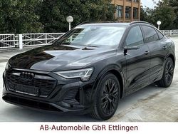 Schwarz Gebraucht 2023 Audi Q8 Sportback e-tron S-Line SUV | 58.900 € (Fairer Preis)