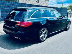 Schwarz Gebraucht 2016 Mercedes C220 AMG line Kombi | 14.880 € (Teuer)