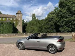 Grau Gebraucht 2015 VW Golf Cabriolet LOUNGE Cabrio | 14.650 € (Etwas zu teuer)