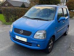 Blau Gebraucht 2001 Opel Agila Kleinwagen | 480 € (Superpreis)