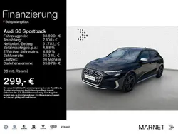 Mythosschwarz metallic Gebraucht 2023 Audi S3 Sport Limousine | 38.890 € (Guter Preis)
