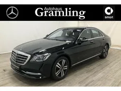 Obsidianschwarz (metallic) Gebraucht 2019 Mercedes S350 Limousine | 54.289 € (Superpreis)