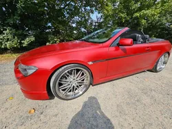 Silber Gebraucht 2004 BMW 645 Cabriolet Performance Cabrio | 20.000 € (Teuer)