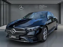 Schwarz Gebraucht 2023 Mercedes A180 AMG Limousine | 31.980 € (Fairer Preis)