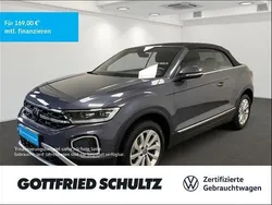Grau Gebraucht 2024 VW T-Roc Cabriolet Style Cabrio | 25.770 € (Guter Preis)