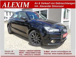 Schwarz Gebraucht 2014 Audi A1 Sportback Ambition Kleinwagen | 10.200 € (Fairer Preis)