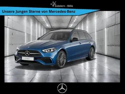 Metalliclack spektralblau (metallic) Gebraucht 2023 Mercedes C300 AMG Kombi | 47.290 € (Teuer)