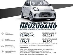 Weiß Gebraucht 2021 Smart ForFour Electric Drive Pure Limousine | 10.900 € (Fairer Preis)