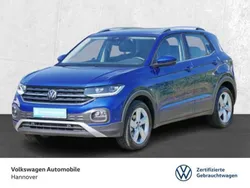 Reef blue metallic Gebraucht 2022 VW T-Cross Style SUV | 19.480 € (Fairer Preis)