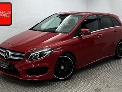 Rot Gebraucht 2017 Mercedes B180 AMG line Van / Kleinbus | 17.200 € (Fairer Preis)