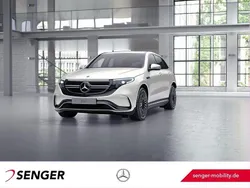 Designo diamantweiß bright Gebraucht 2021 Mercedes EQC400 AMG line SUV | 39.970 € (Fairer Preis)