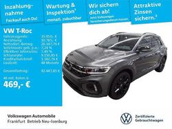 Indiumgrau metallic (metallic) Gebraucht 2024 VW T-Roc R-line SUV | 35.950 € (Fairer Preis)